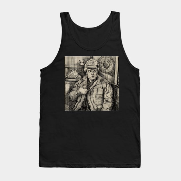 Call Me Ishmael Sketch Tank Top by ivpeople